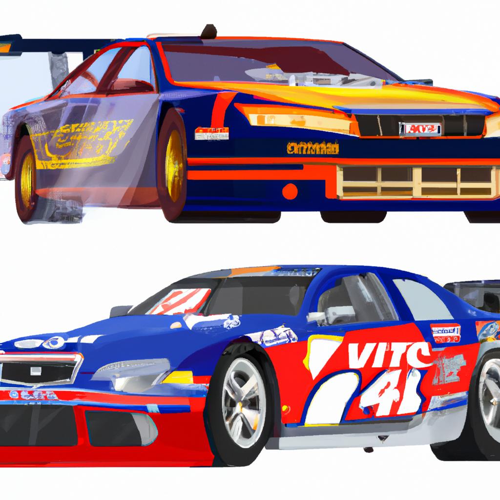 What are the key components of a stock car and how do they differ from regular cars?